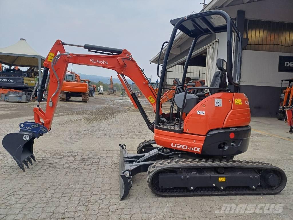 Kubota U 20-3 Mini kotrók < 7t