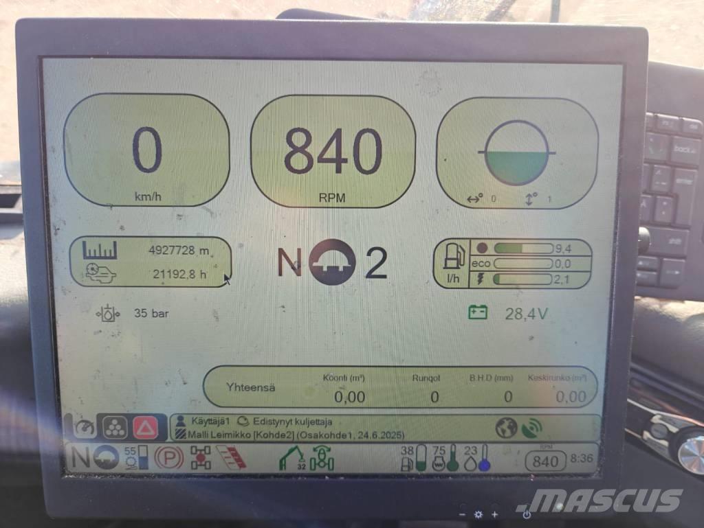 Valmet 911.4 Betakarítók