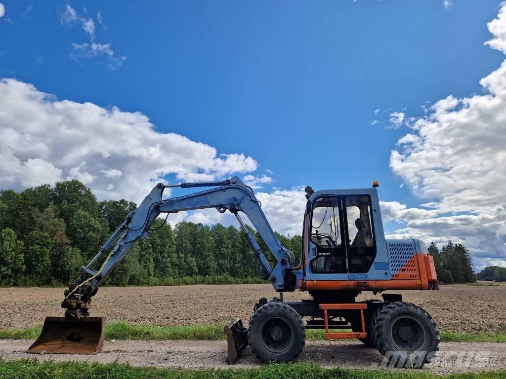 Takeuchi TB070w Gumikerekes kotrók