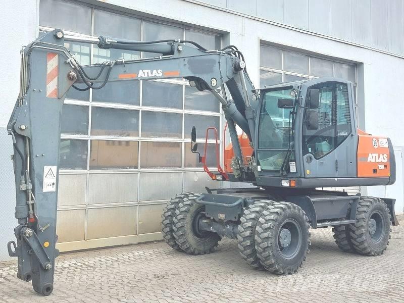 Atlas 150 W Gumikerekes kotrók
