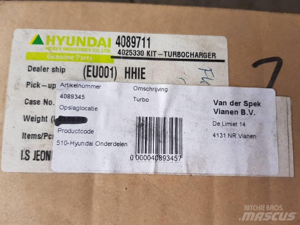 Hyundai Turbocharger Motorok