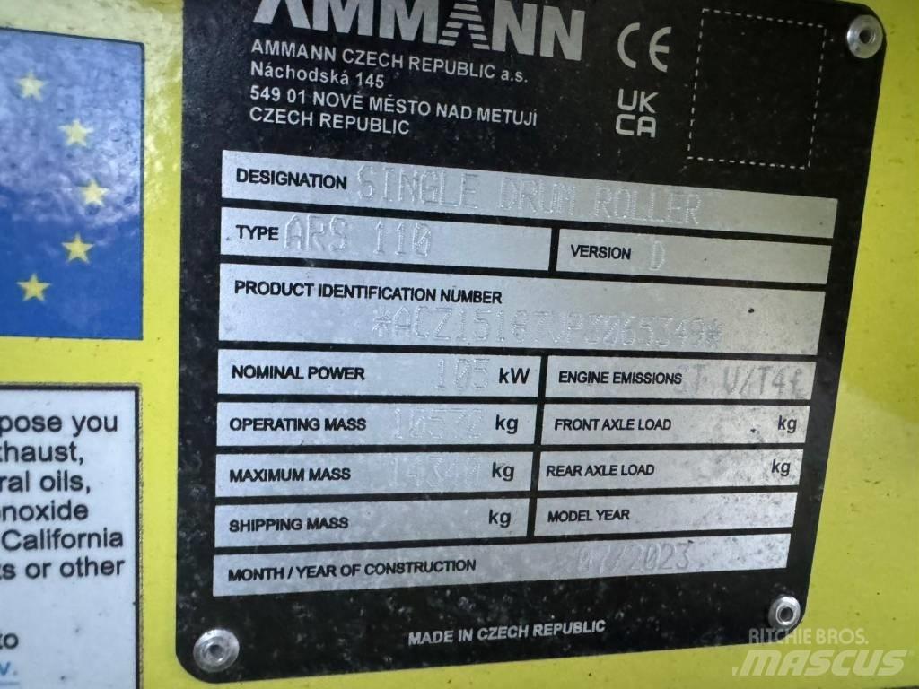 Ammann ARS 110 Egydobos hengerek