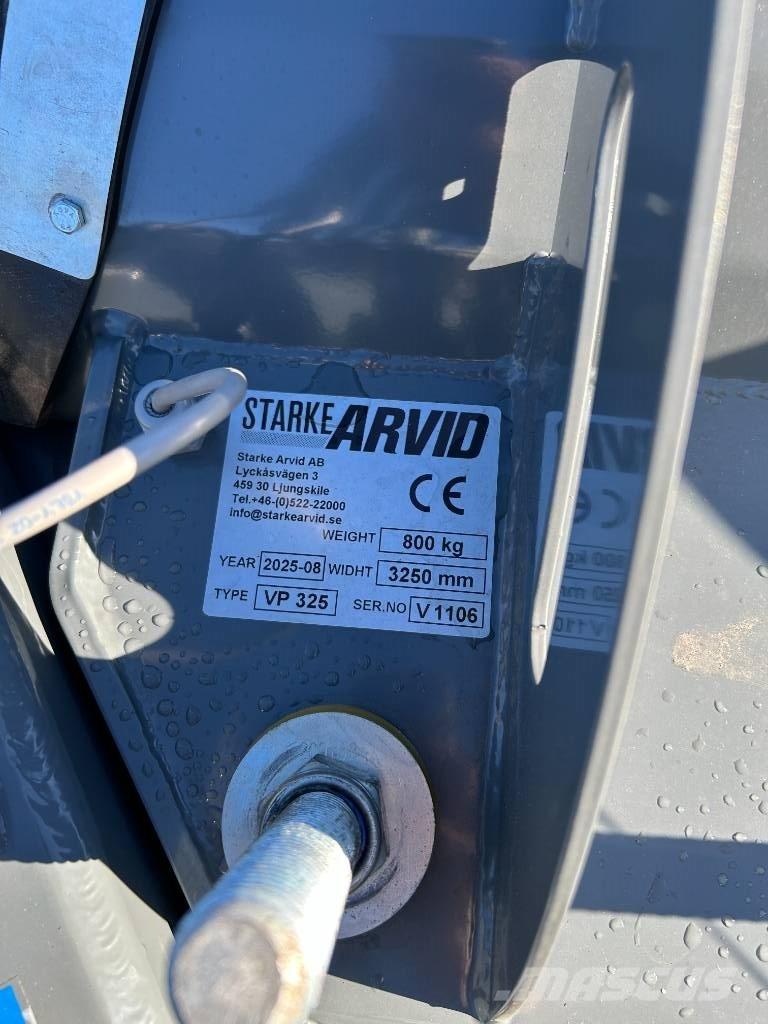 Fjärås 325 vikplog Sípálya kezelő gépek