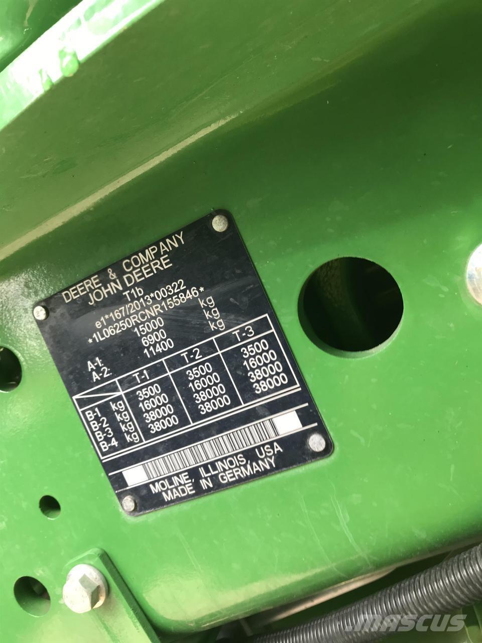 John Deere 6R 250 Traktorok