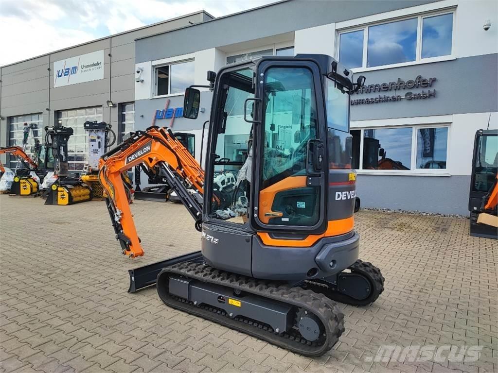 Develon DX27Z-7 Mini kotrók < 7t