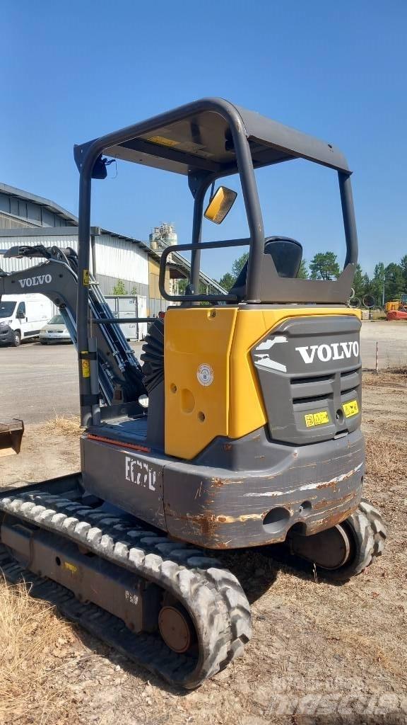 Volvo EC 27 D Mini kotrók < 7t