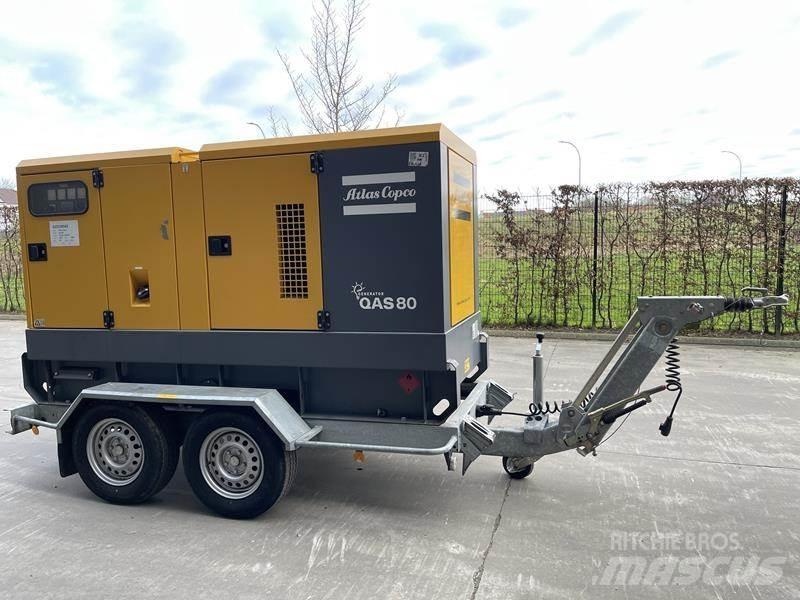 Atlas Copco QAS 80 Dízel áramfejlesztők
