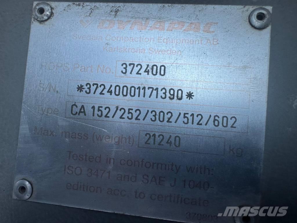 Dynapac CA 152 Egydobos hengerek