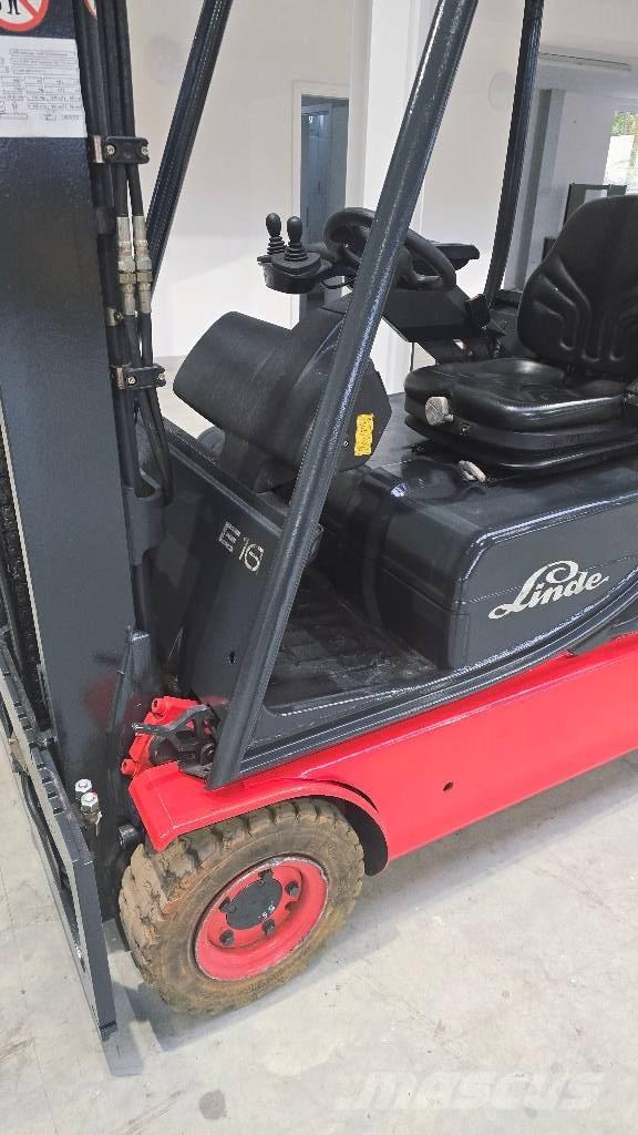 Linde E 16 C-02 Elektromos targoncák