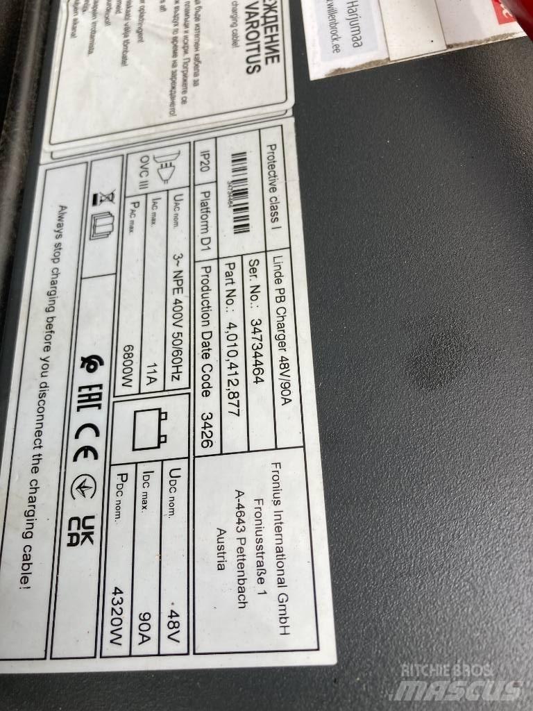 Linde E16P/386-02 Elektromos targoncák