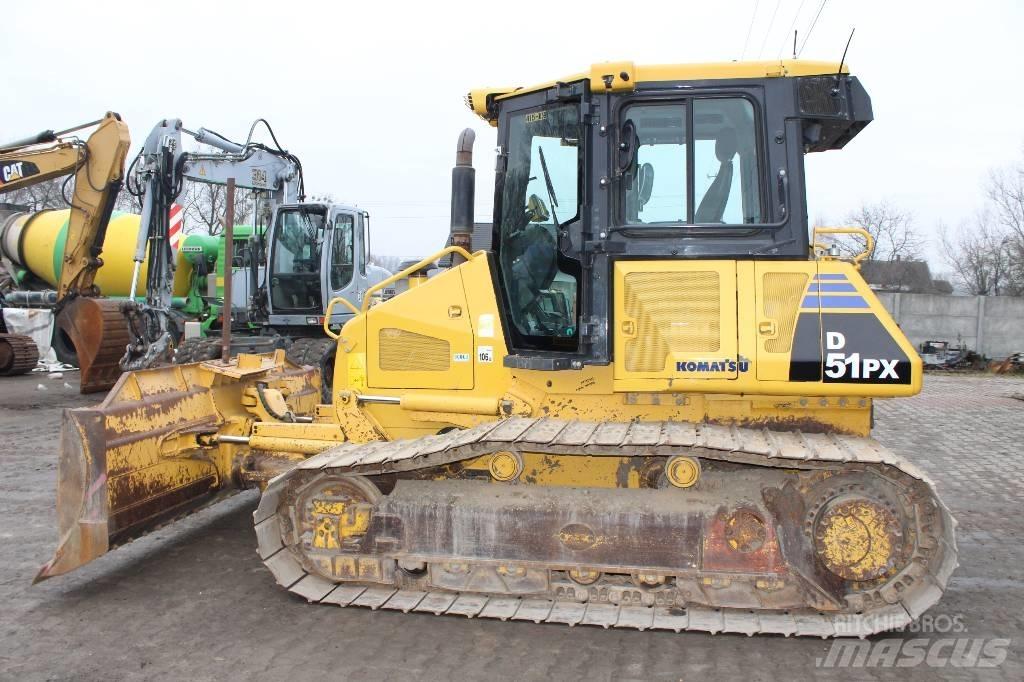 Komatsu D 51 PX-22 lánctalpas dózerek