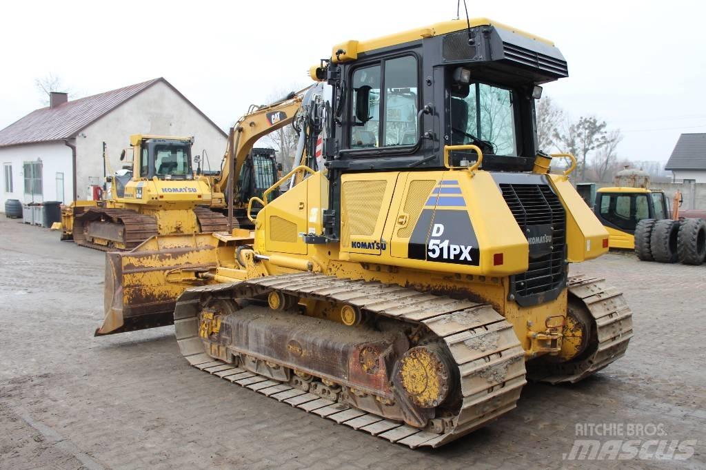 Komatsu D 51 PX-22 lánctalpas dózerek