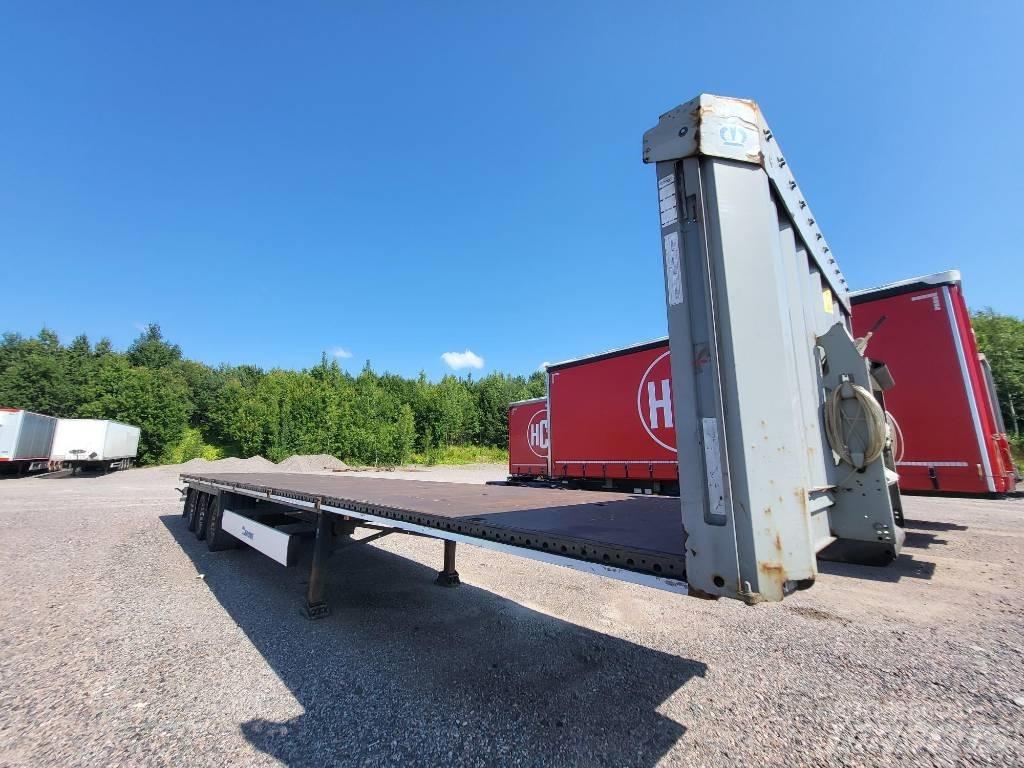 Krone Flatbed Nordic Platós / Ponyvás félpótkocsik