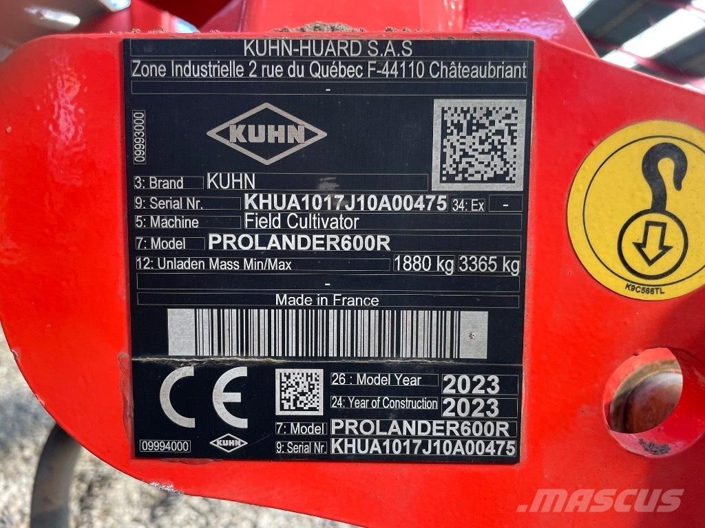 Kuhn Prolander 600R Borona
