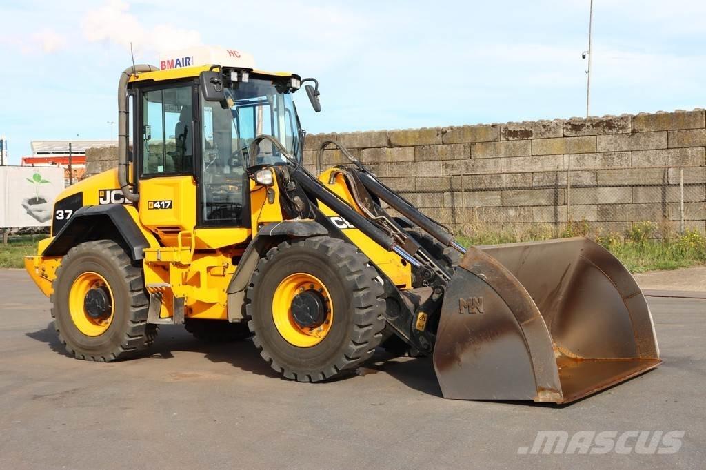 JCB 417 HT T4F Gumikerekes homlokrakodók