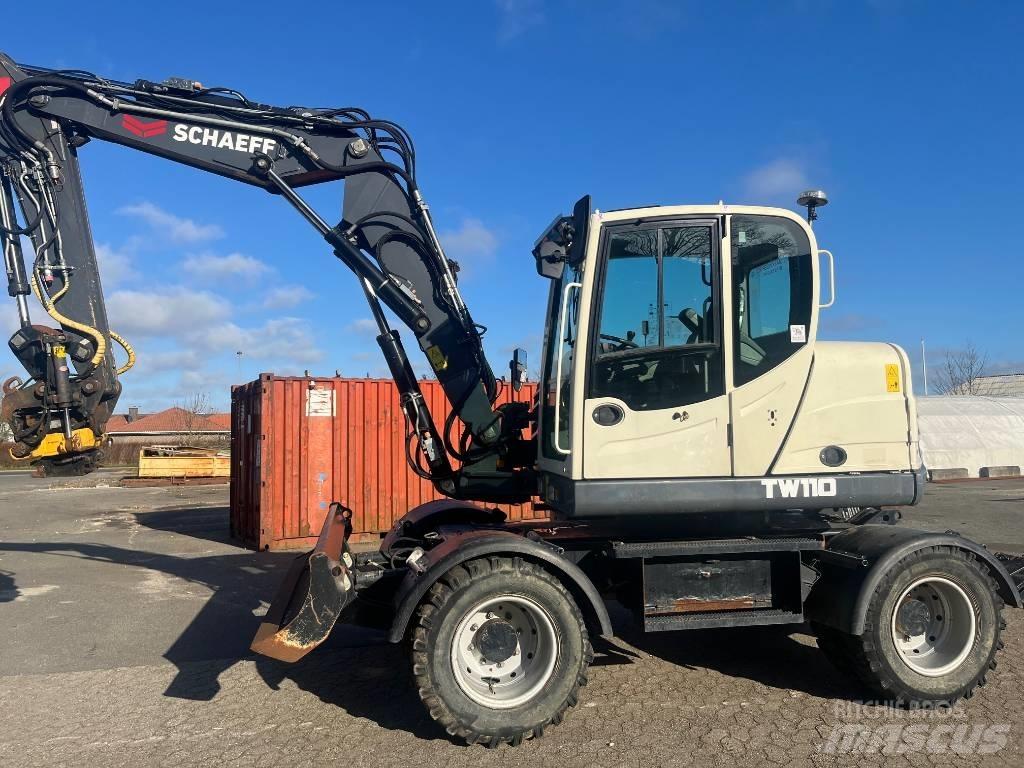 Terex TW 110 Gumikerekes kotrók
