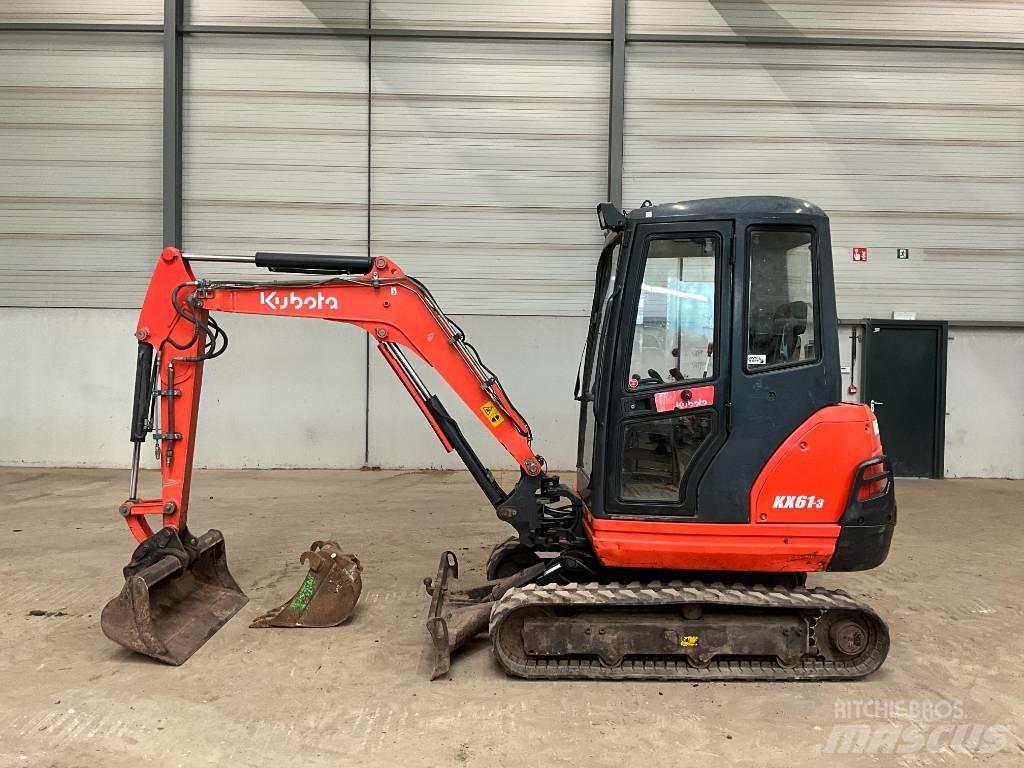 Kubota KX 61-3 Mini kotrók < 7t