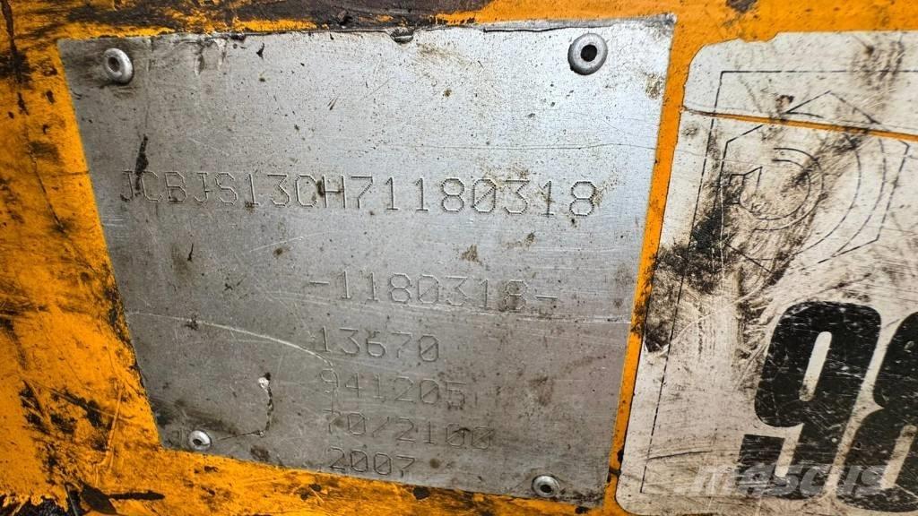 JCB JS 130 LC + JAK300 Lánctalpas kotrók