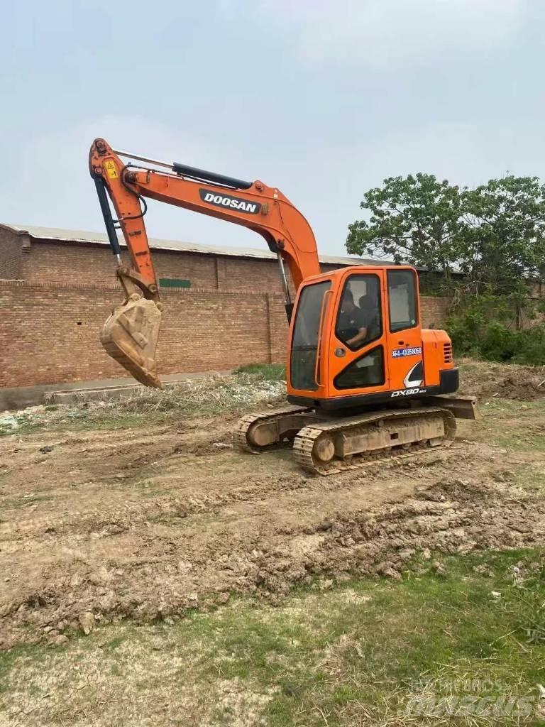 Doosan dx80-9C Lánctalpas kotrók