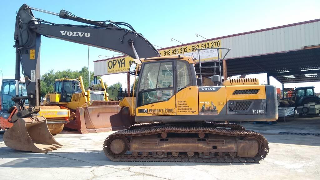 Volvo EC220DL Lánctalpas kotrók