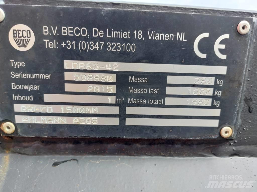 Beco LDB65-42 Kompakt traktor adapterek