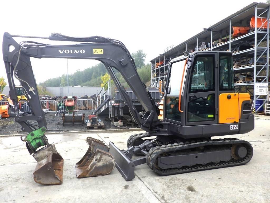 Volvo EC 55 C Mini kotrók < 7t