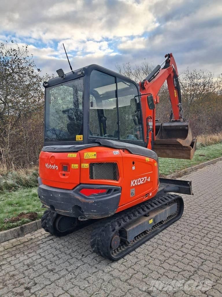 Kubota KX 027-4 Mini kotrók < 7t