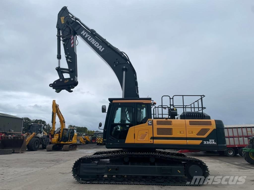 Hyundai HX 330 AL Lánctalpas kotrók