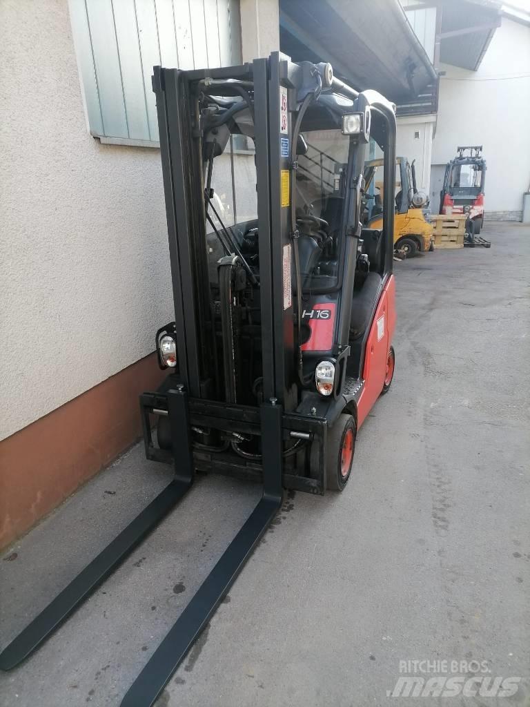 Linde H 16 T/ 391 Gázüzemű targoncák