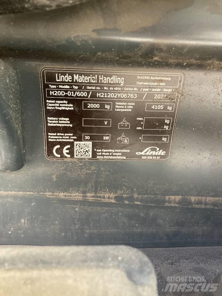 Linde H20/600D/1202 Dízel targoncák