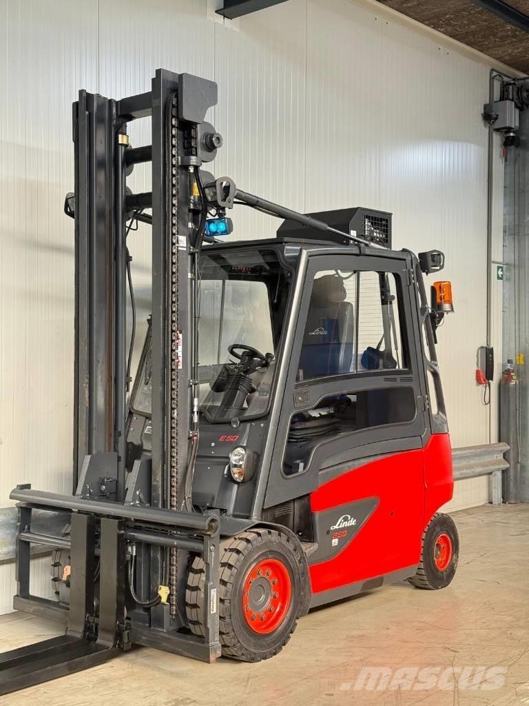 Linde E 50-02 Elektromos targoncák
