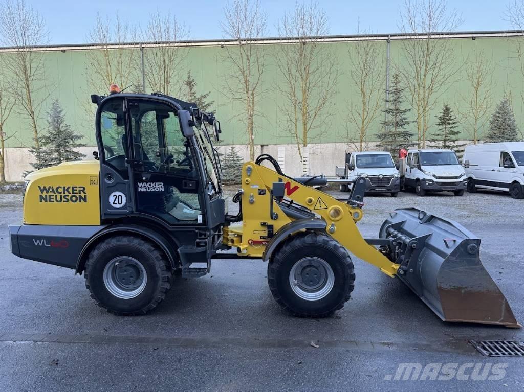 Wacker Neuson WL 60 Gumikerekes homlokrakodók