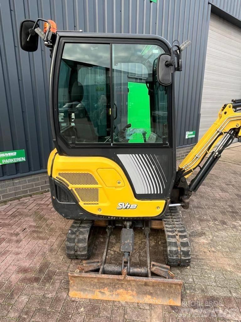 Yanmar SV 18 Mini kotrók < 7t
