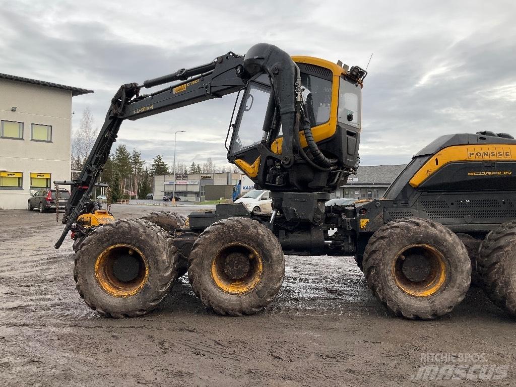 Ponsse SCORPION 8W Betakarítók