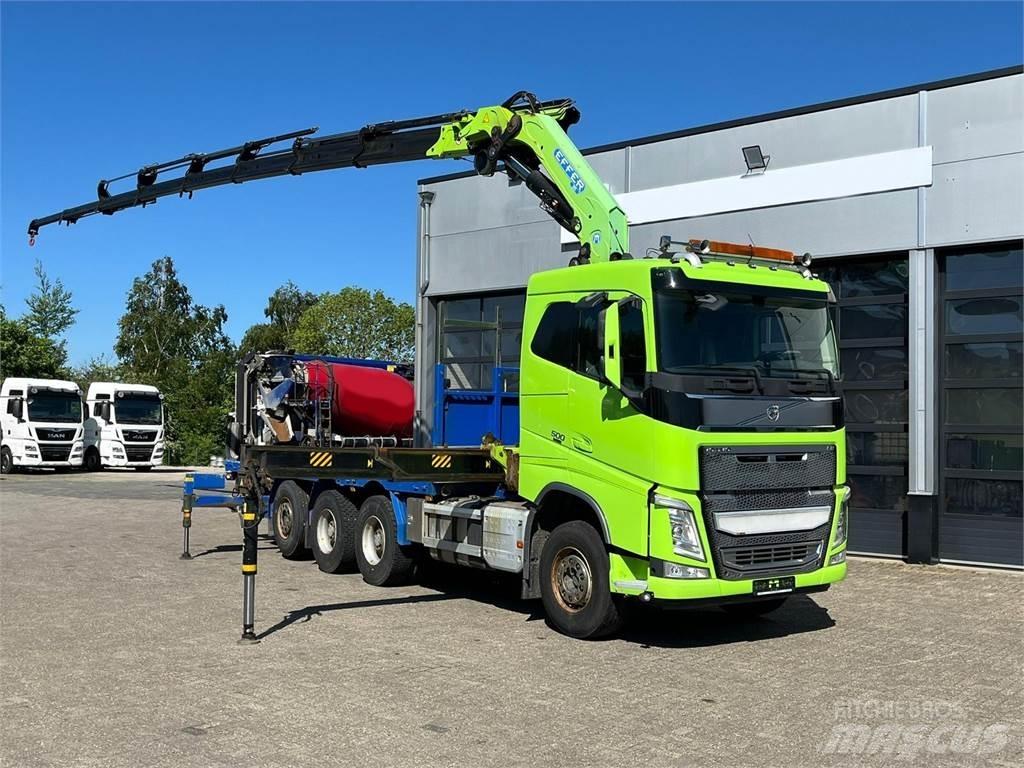Volvo FH 500 8X4 Darus teherautók