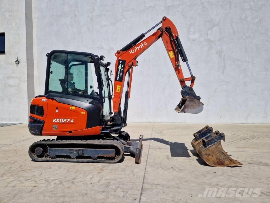 Kubota KX 027-4 M353 Mini kotrók < 7t
