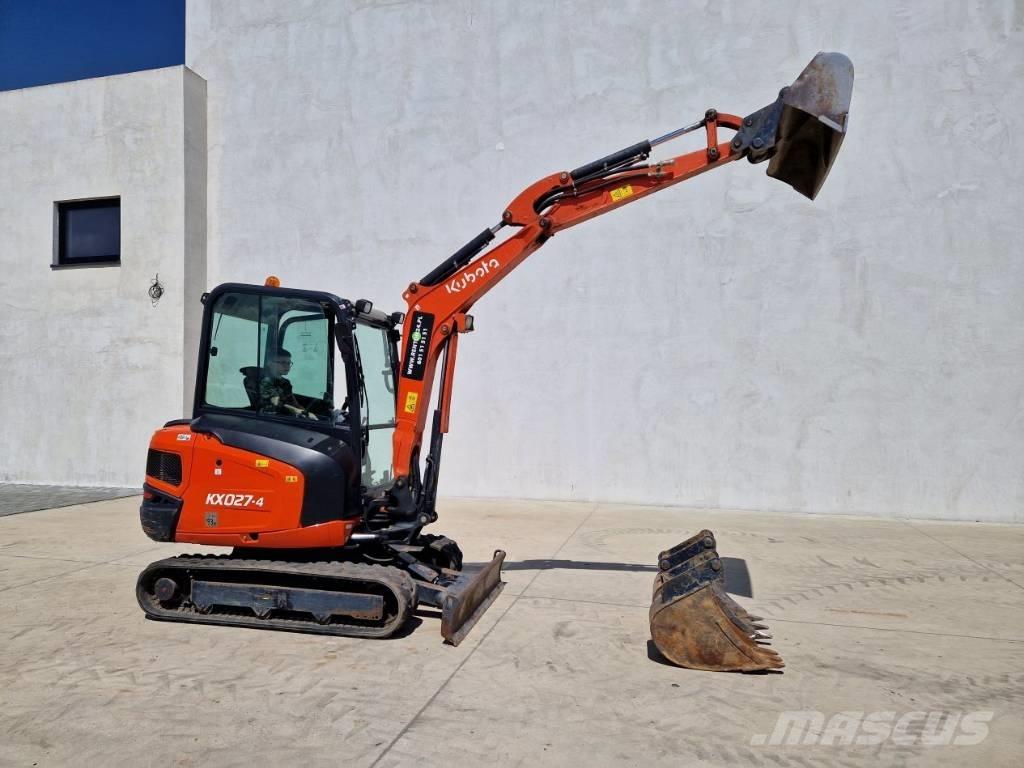 Kubota KX 027-4 M353 Mini kotrók < 7t