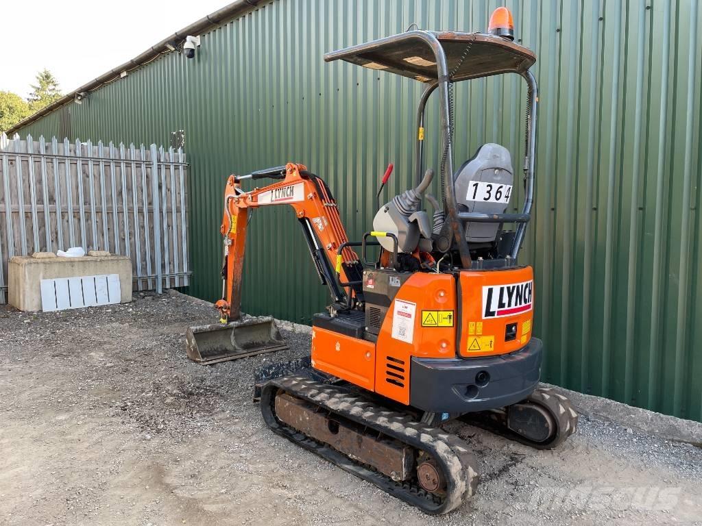 Hitachi ZX 19 U-6 Mini kotrók < 7t
