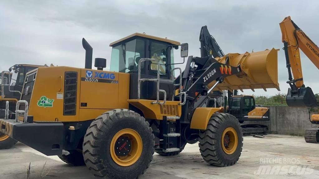 XCMG ZL 50 GN Gumikerekes homlokrakodók