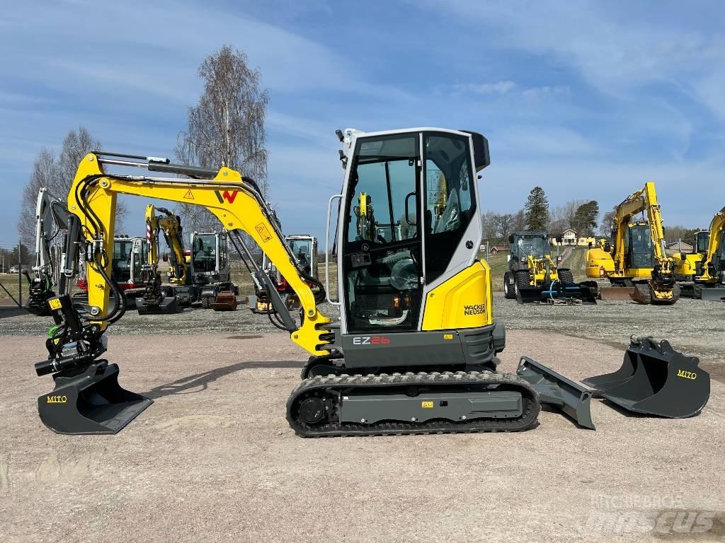 Wacker Neuson EZ26 Mini kotrók < 7t