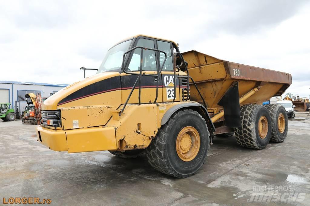 CAT 730 Csuklósdömperek