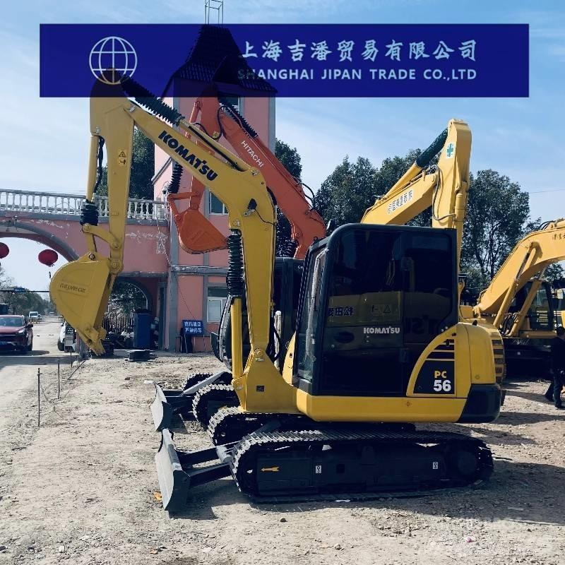 Komatsu PC 56 Mini kotrók < 7t