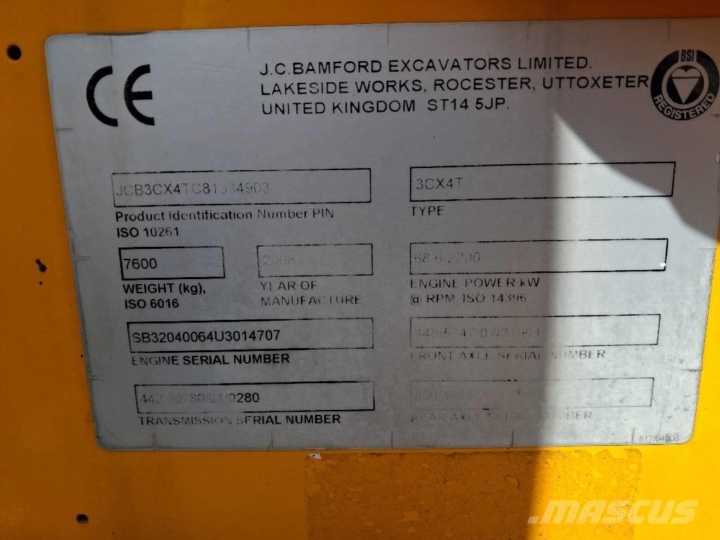 JCB 3 CX Kotrórakodók