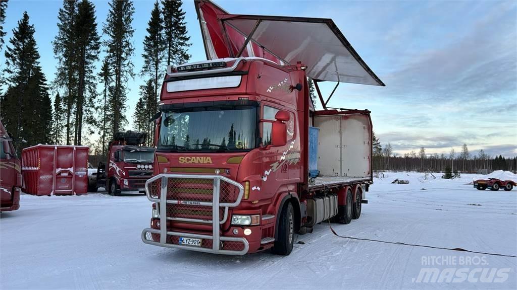 Scania R560 Deszkaszállító teherautók