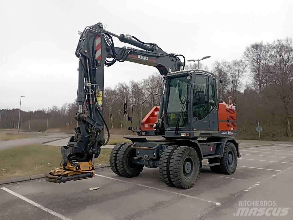 Atlas 160 W Gumikerekes kotrók