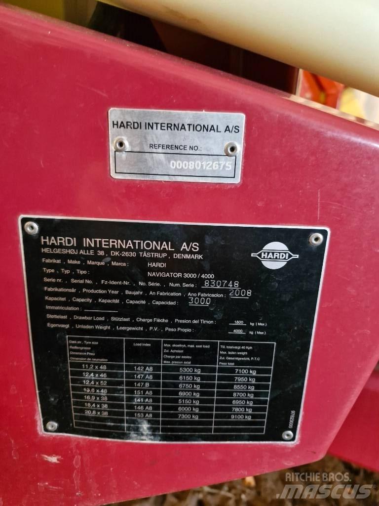 Hardi Navegator 3000 Vontatott trágyaszórók
