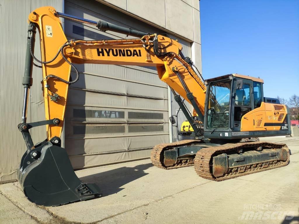 Hyundai HX220NL Lánctalpas kotrók