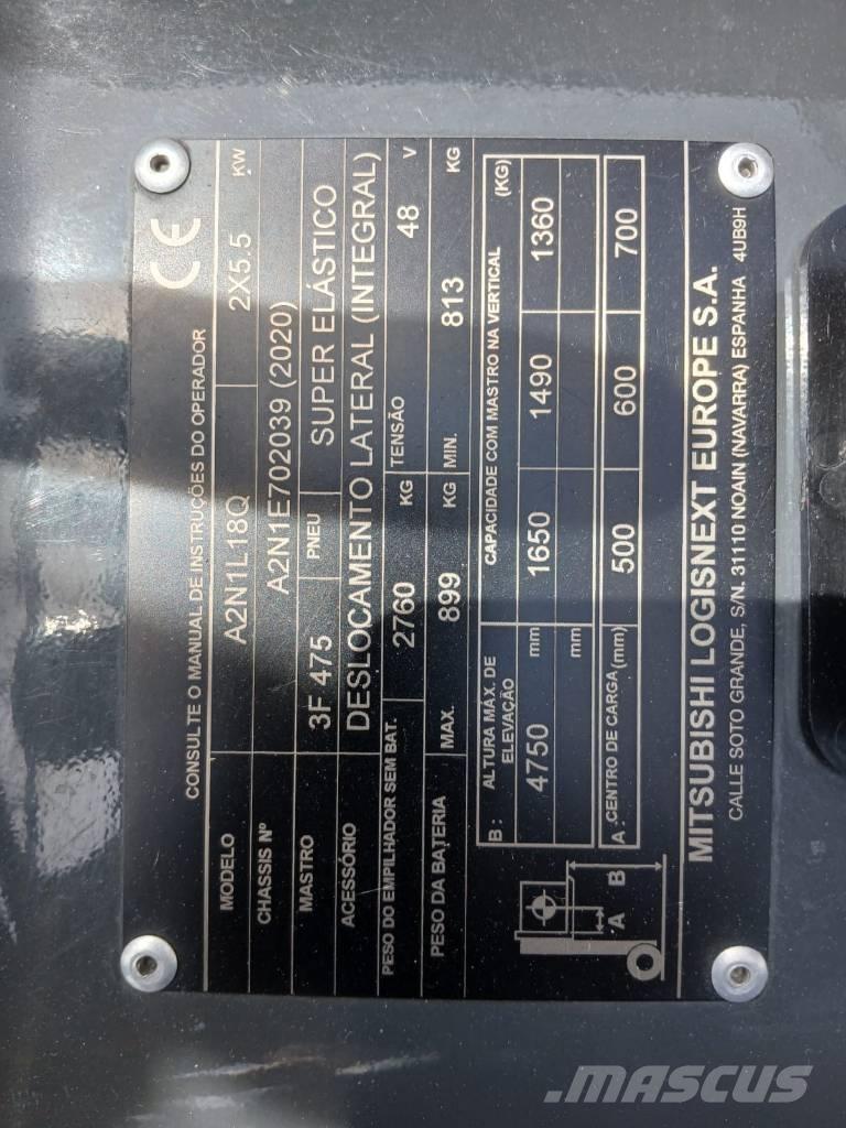 UniCarriers TX 3-18 Elektromos targoncák