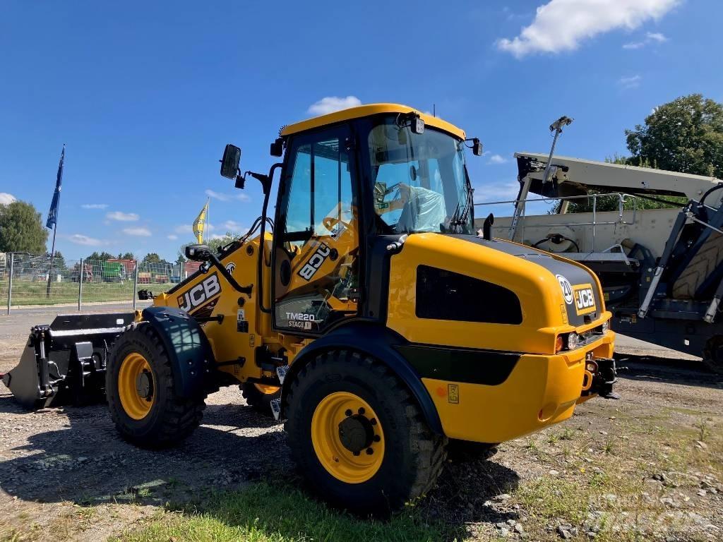 JCB TM 220 Gumikerekes homlokrakodók