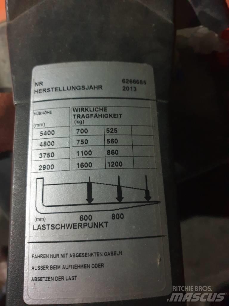 BT SPE 160 Gyalogkíséretű targonca